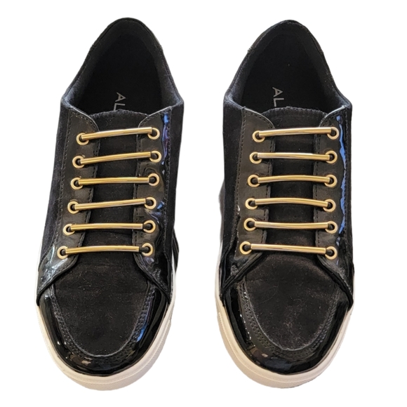 ALDO Gimello Gold Bar Sneakers - Picture 4 of 12